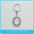 Mens Womens Silber Ton religiöse Reise Patron St. Benedikt Keychain Anhänger